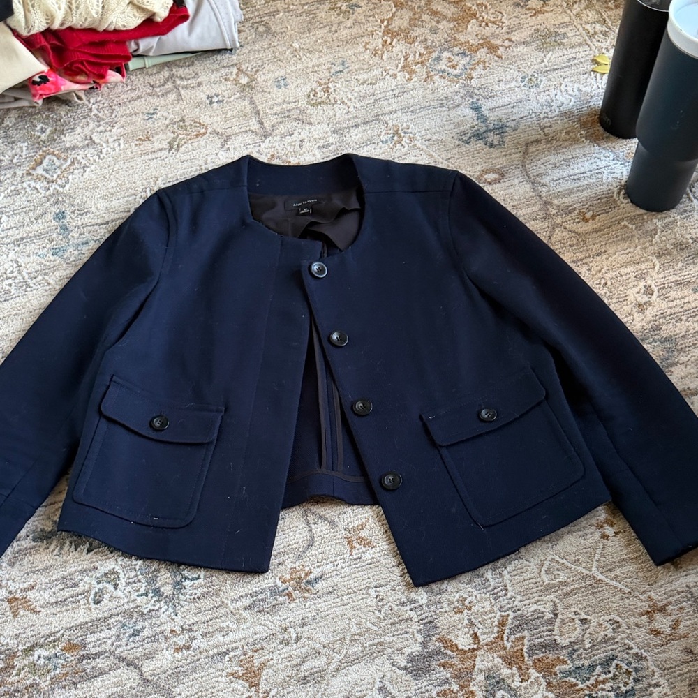 Ann Taylor Navy Blazer